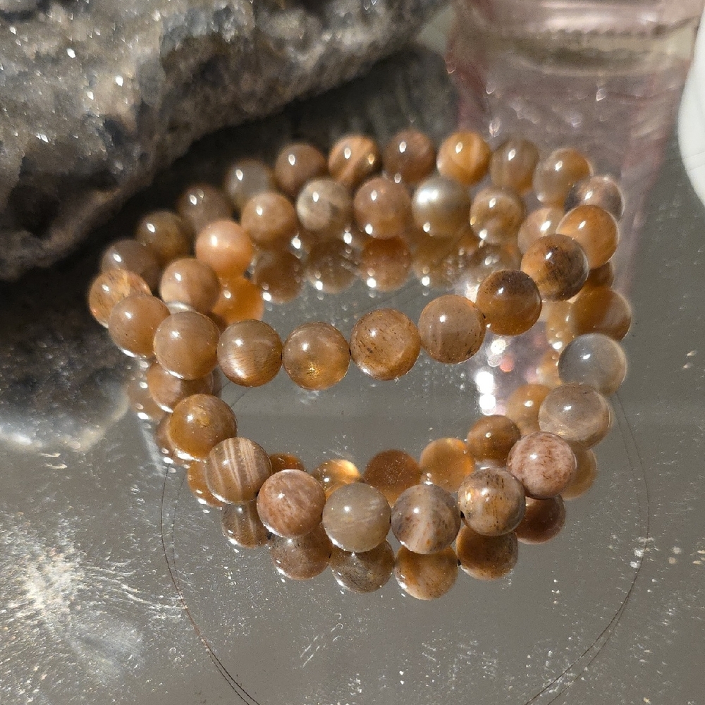 Black Moonstone Bracelet